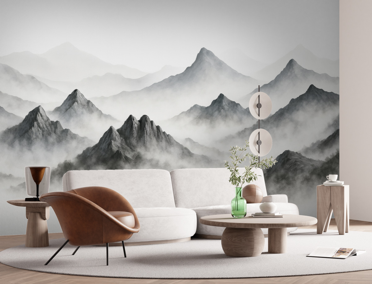 Fototapeta Góry w mroku.