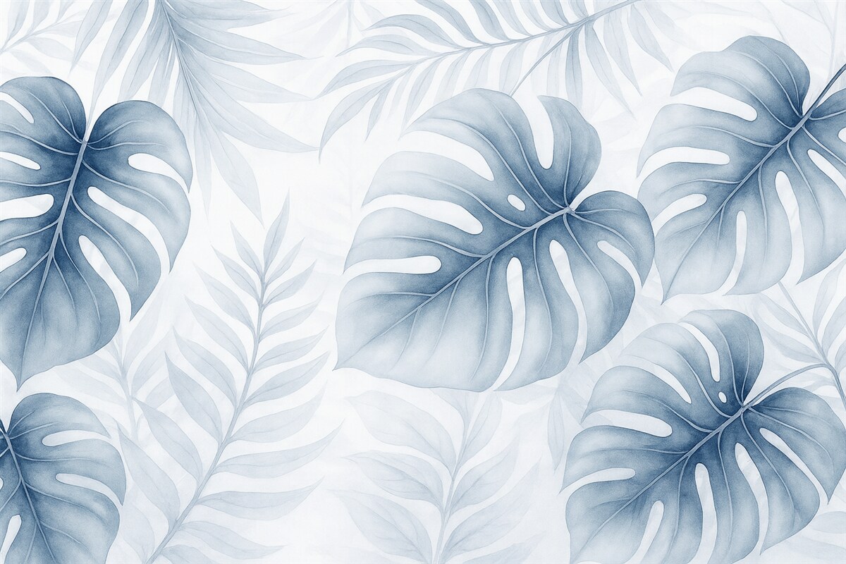 Fototapeta Tropikalne liście można zastąpić.