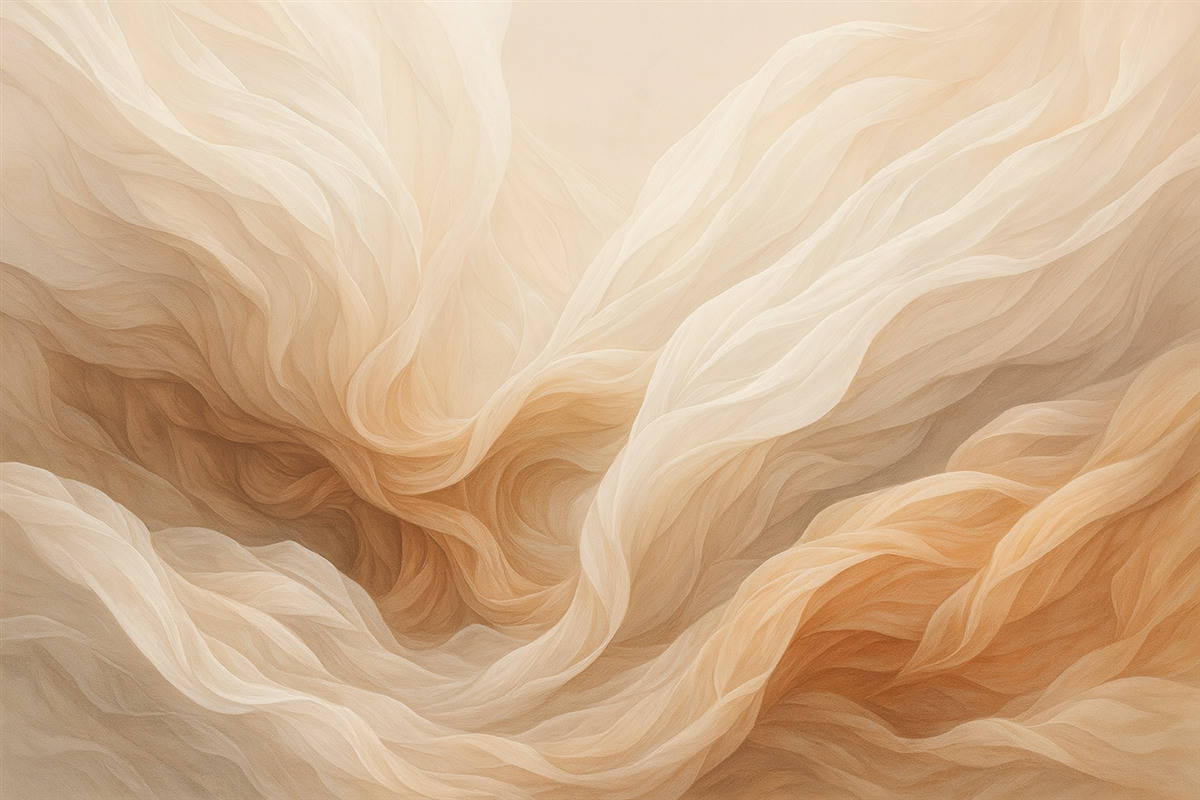 Fototapeta Abstrakcyjny koncept uniesionej tkanki.