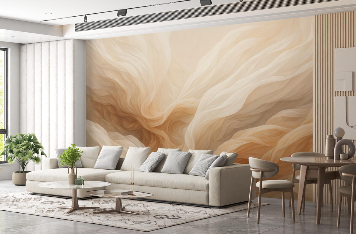 Fototapeta Abstrakcyjny koncept uniesionej tkanki.