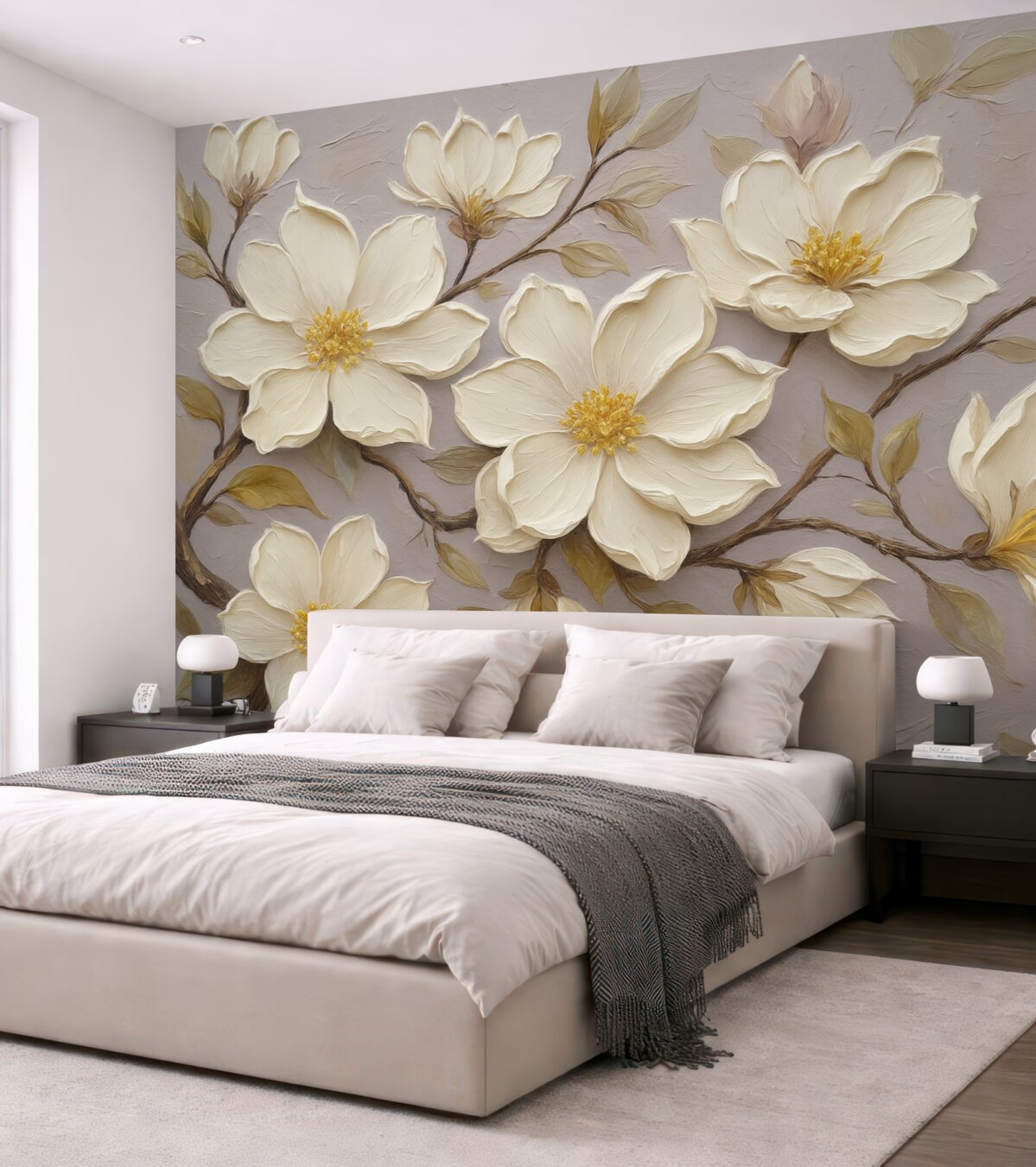 Fototapeta Obraz naśladujący kwiaty.