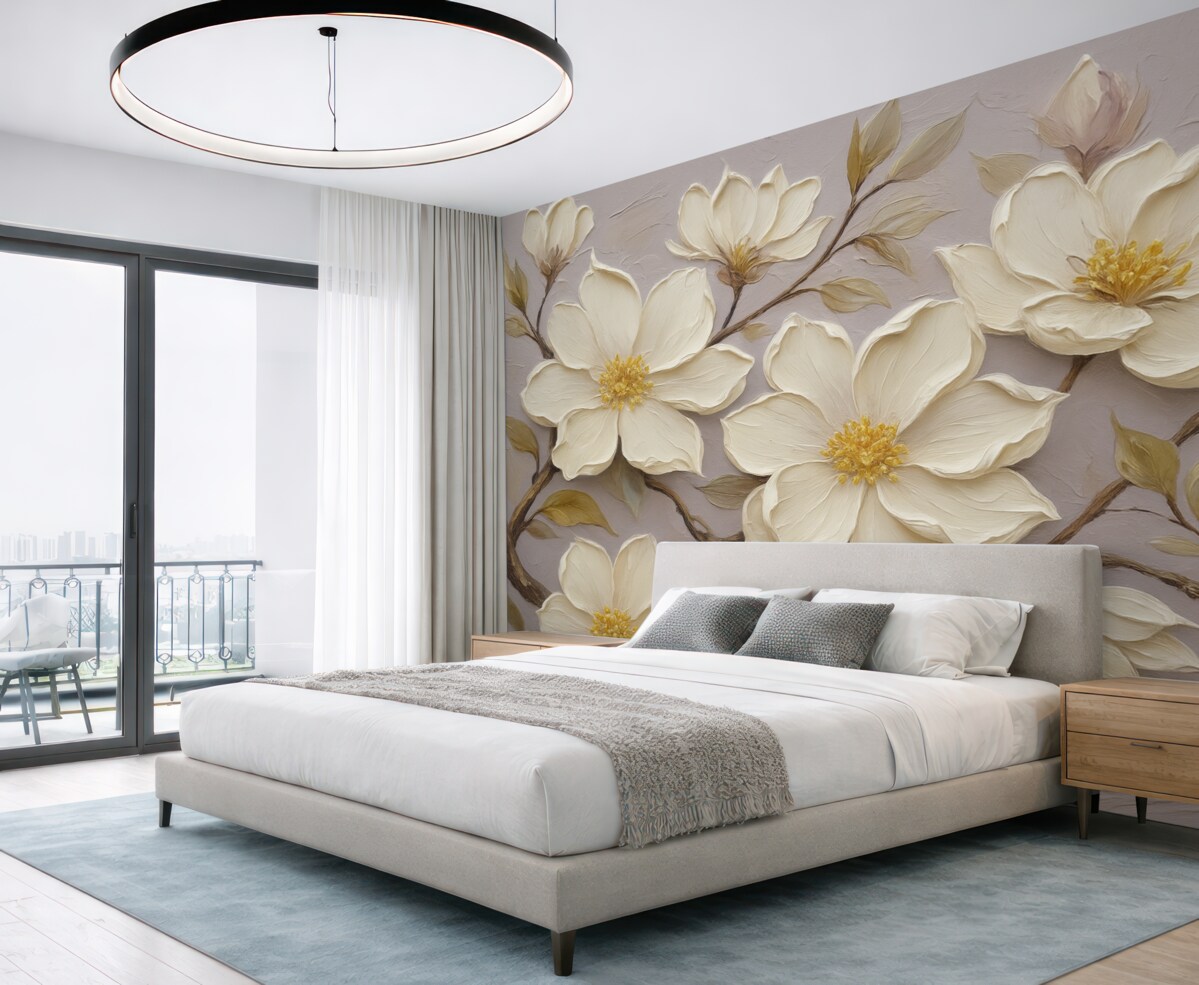 Fototapeta Obraz naśladujący kwiaty.