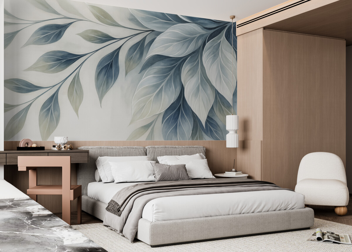 Fototapeta Liście abstrakcyjne mogą przybierać różne formy i kształty