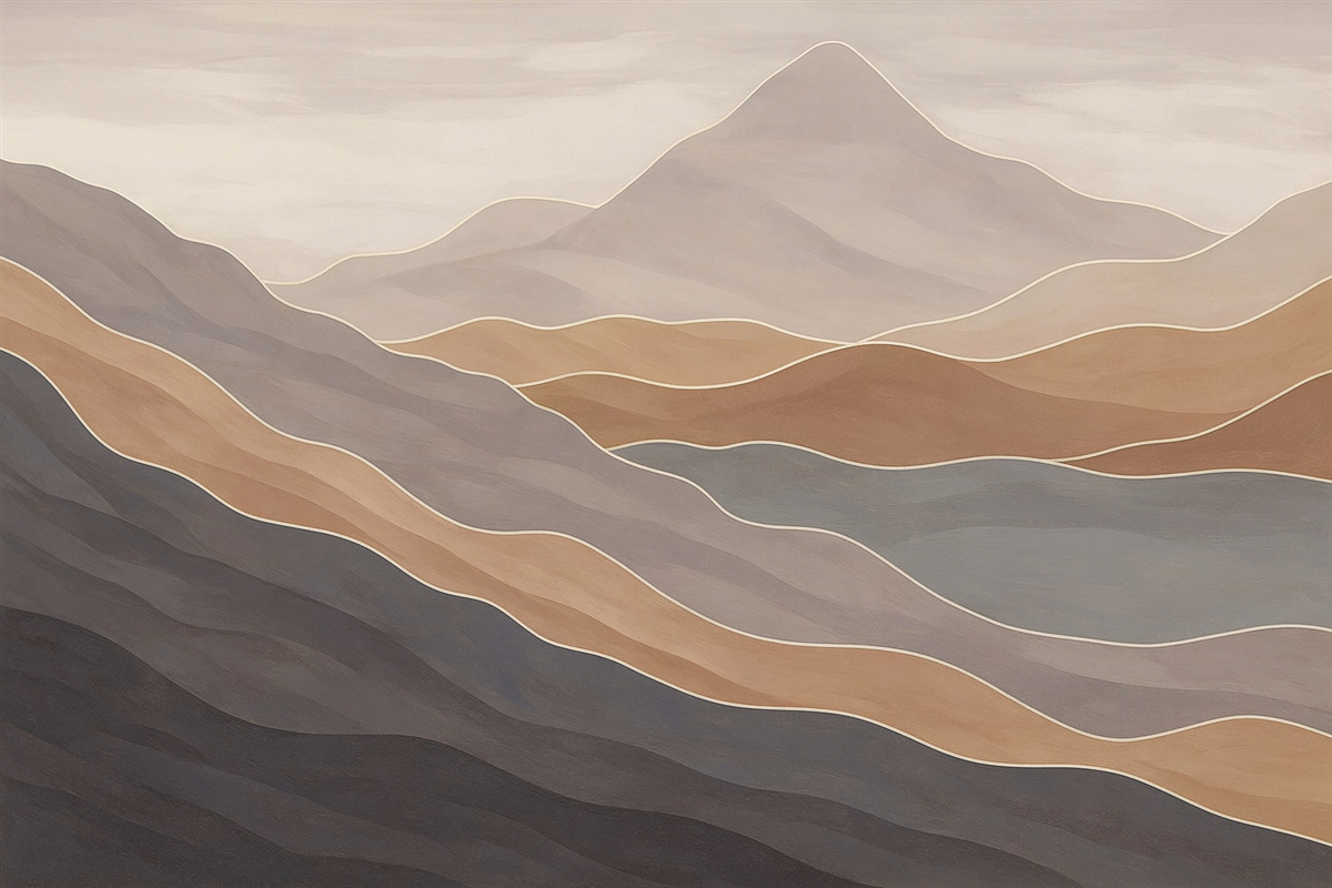 Fototapeta Uciszone horyzonty.