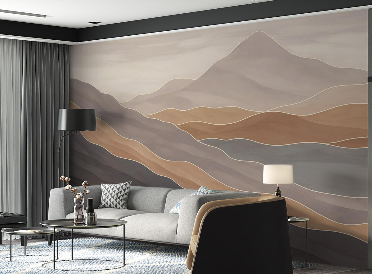 Fototapeta Uciszone horyzonty.