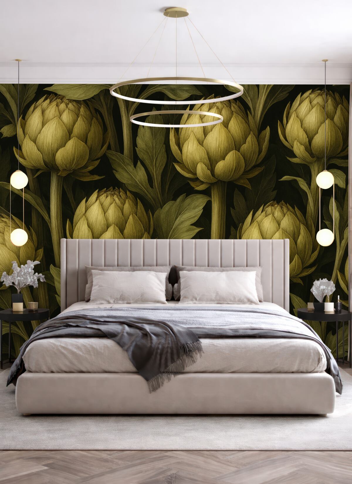 Fototapeta Elegancja Ogrodu Karczochów