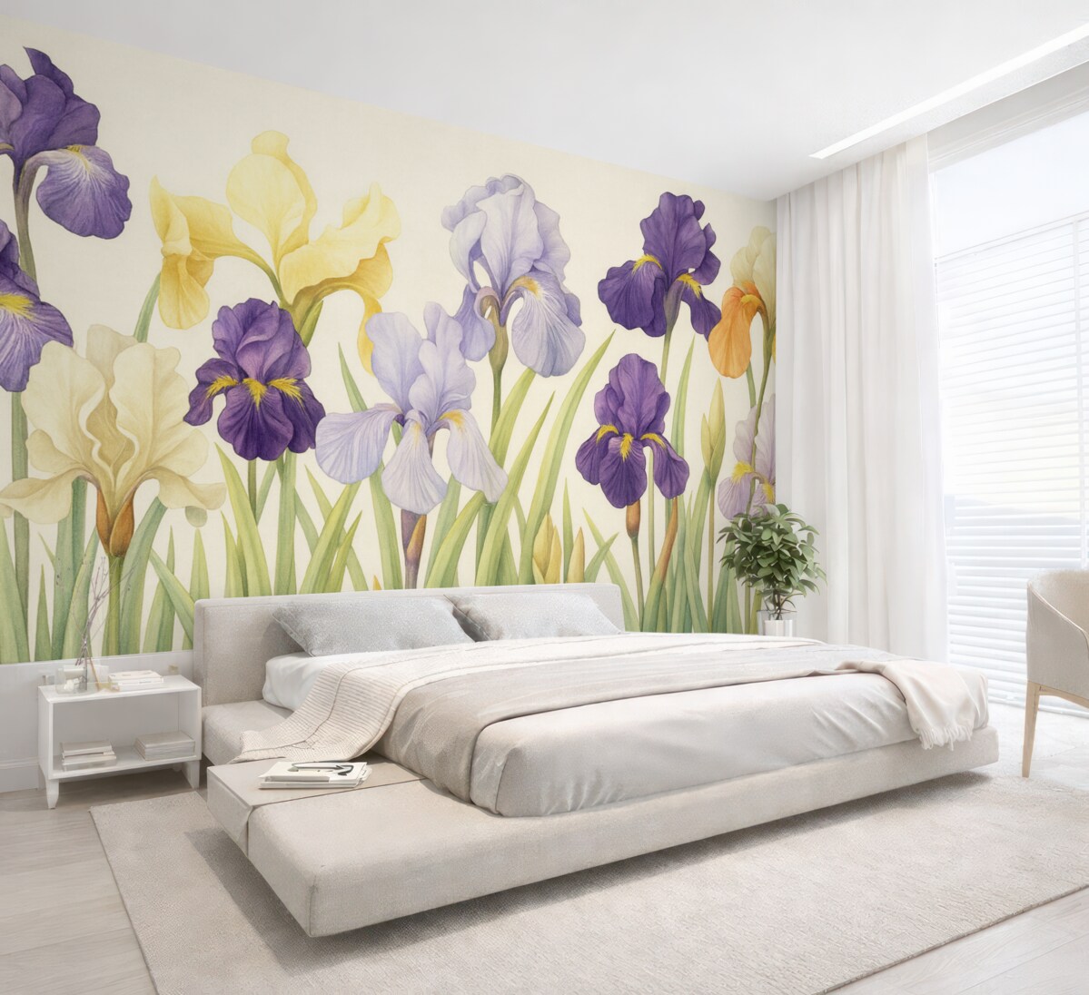 Fototapeta Kwiaty kosaćca