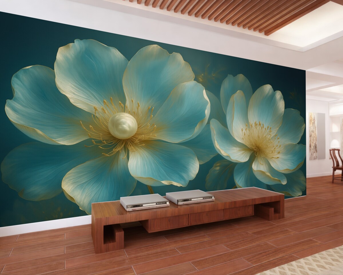 Fototapeta Subtelne bajkowe rośliny.