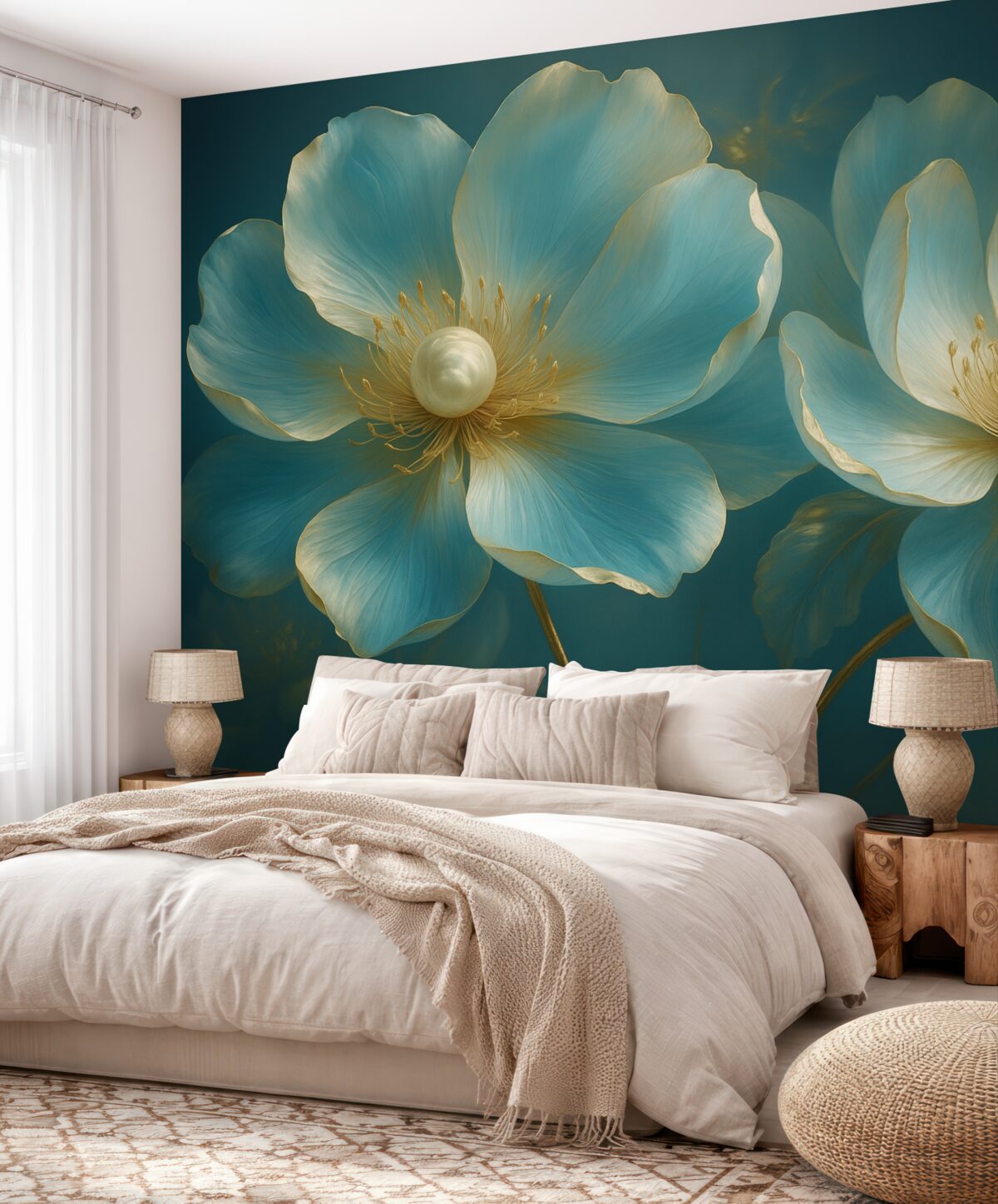 Fototapeta Subtelne bajkowe rośliny.