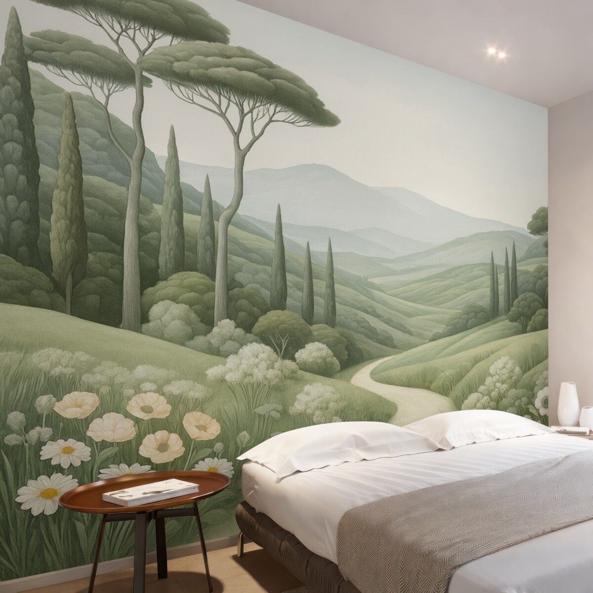 Fototapeta Krajobraz akwarelowy