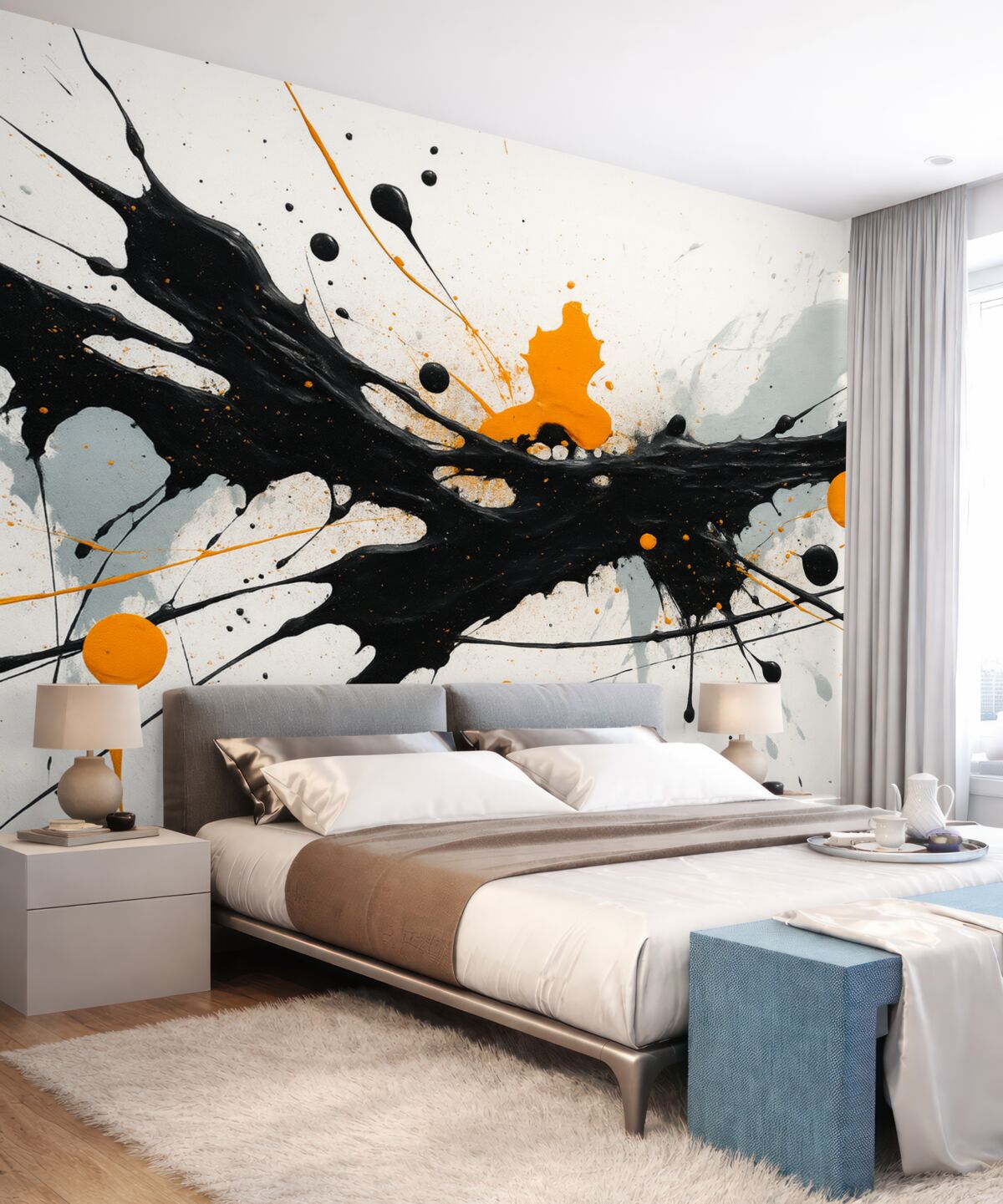 Fototapeta Miejsca abstrakcji można opisać jako przestrzenie, w których unika się konkretnych interpretacji.