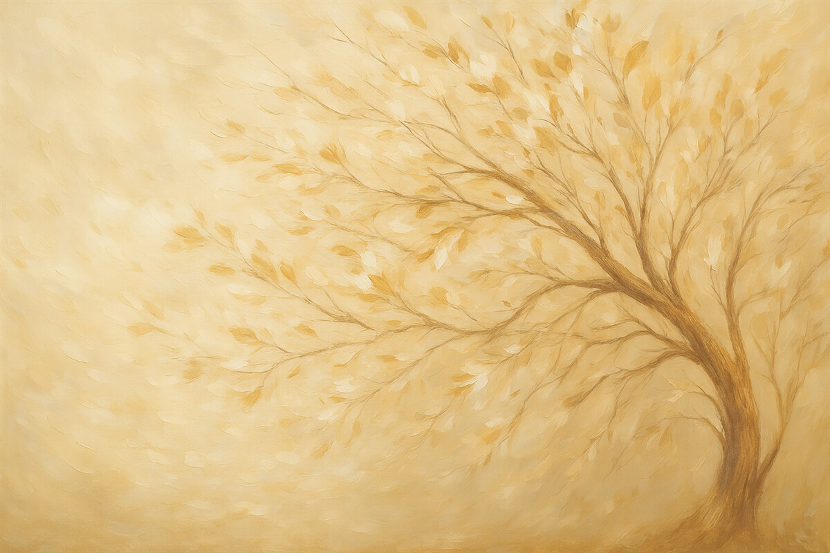 Fototapeta Subtelne drzewo.