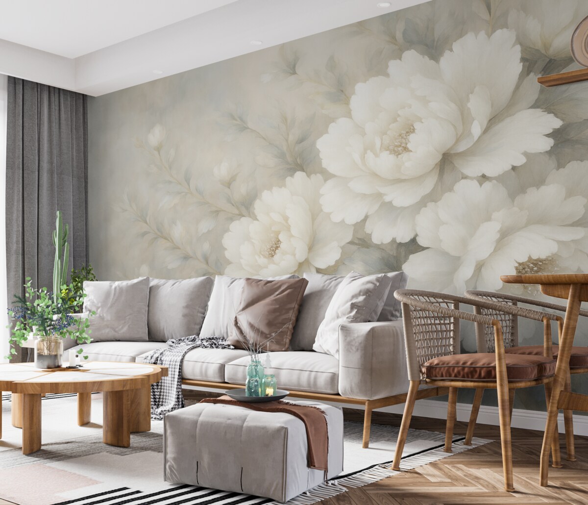 Fototapeta Stare Kwiaty