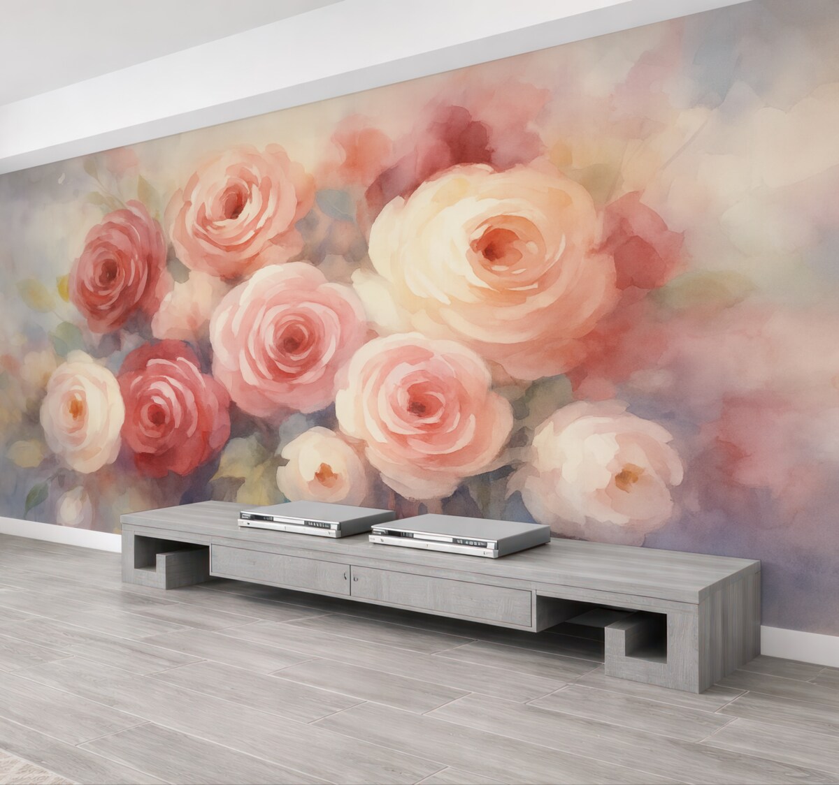 Fototapeta Kwiaty róży w klimacie vintage.