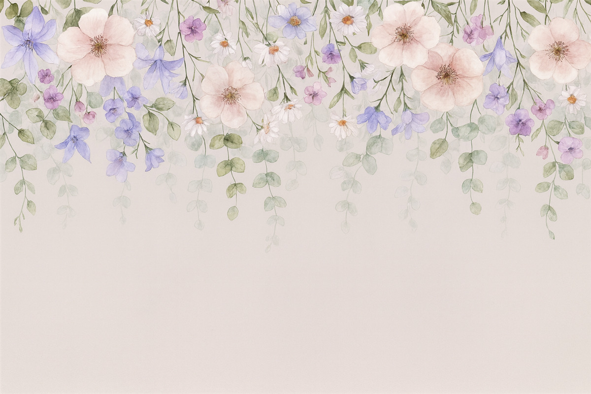 Fototapeta Rośliny i gałązki z wierzchu.