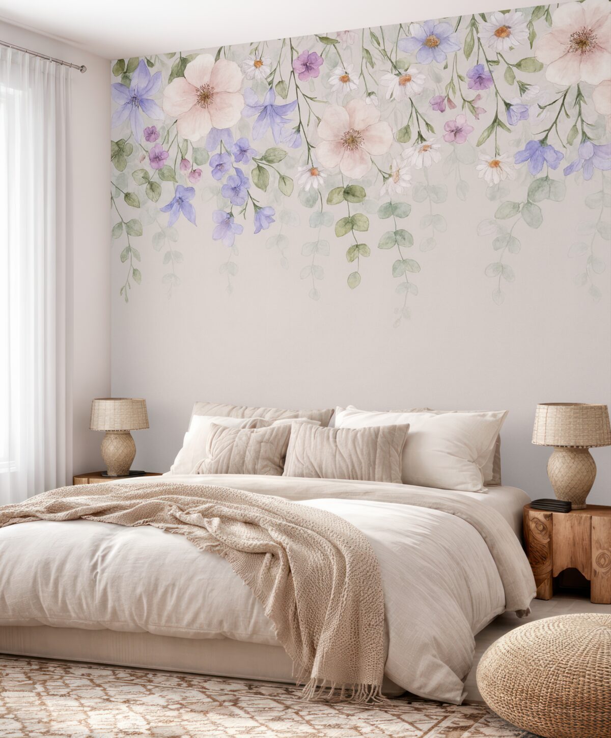 Fototapeta Rośliny i gałązki z wierzchu.