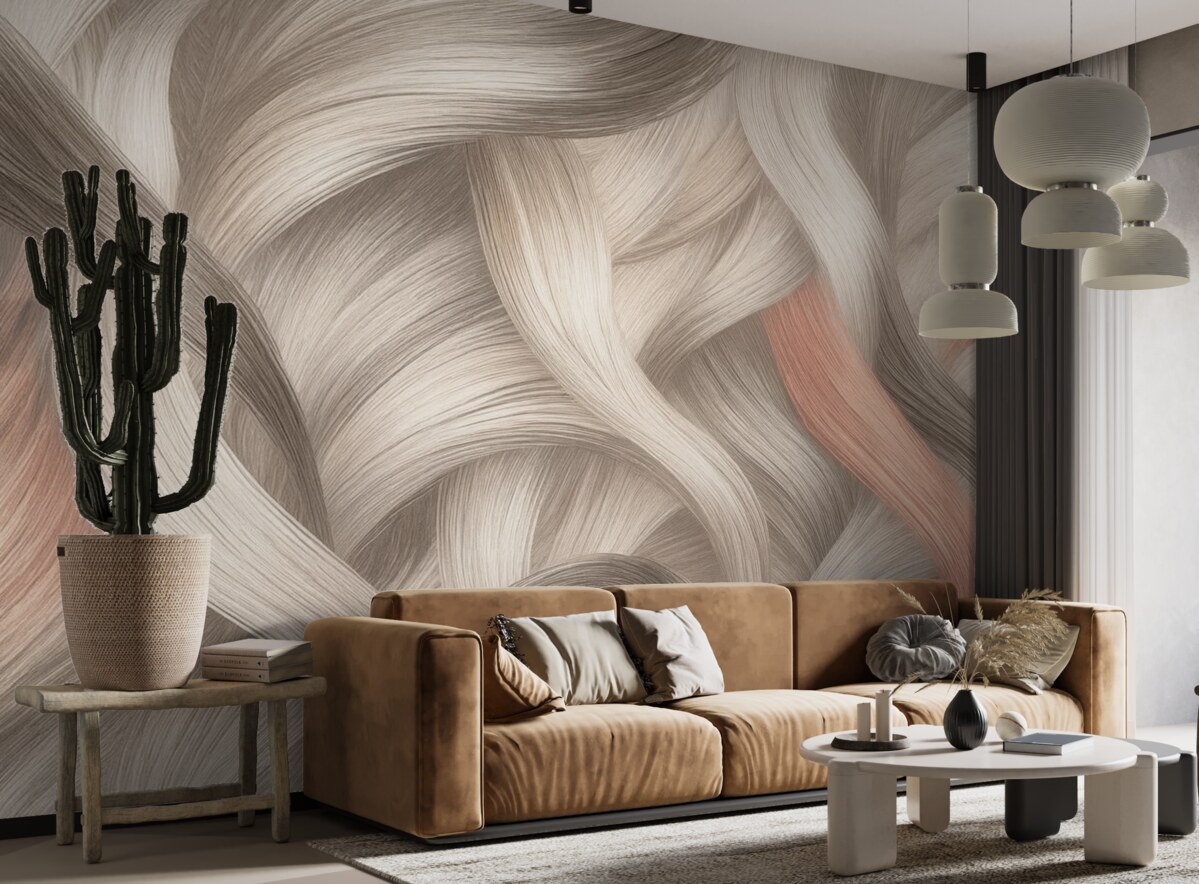 Fototapeta Abstrakcyjna wyschnięta trawa.