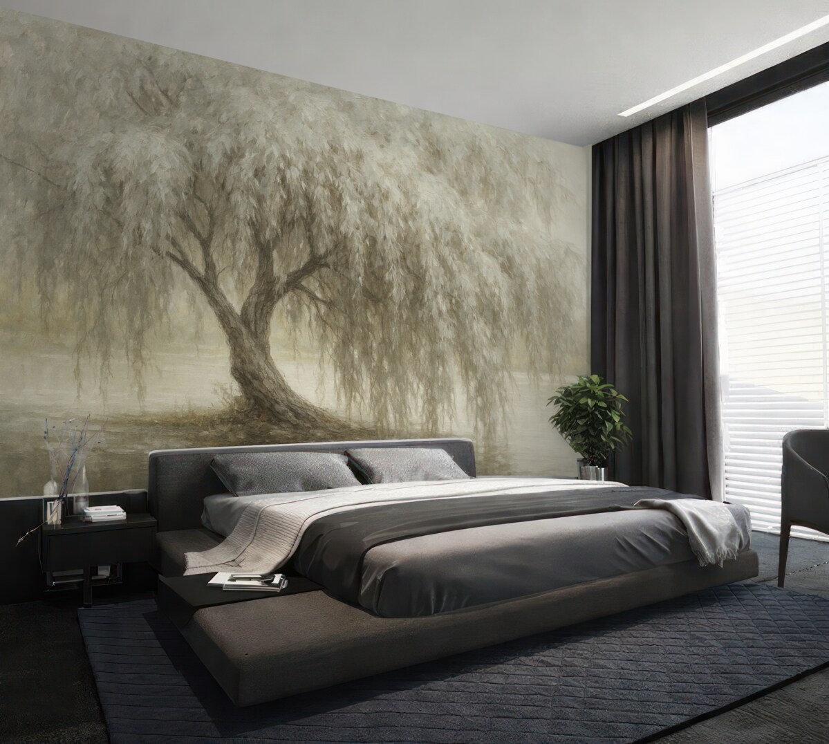 Fototapeta Wielka wierzba.