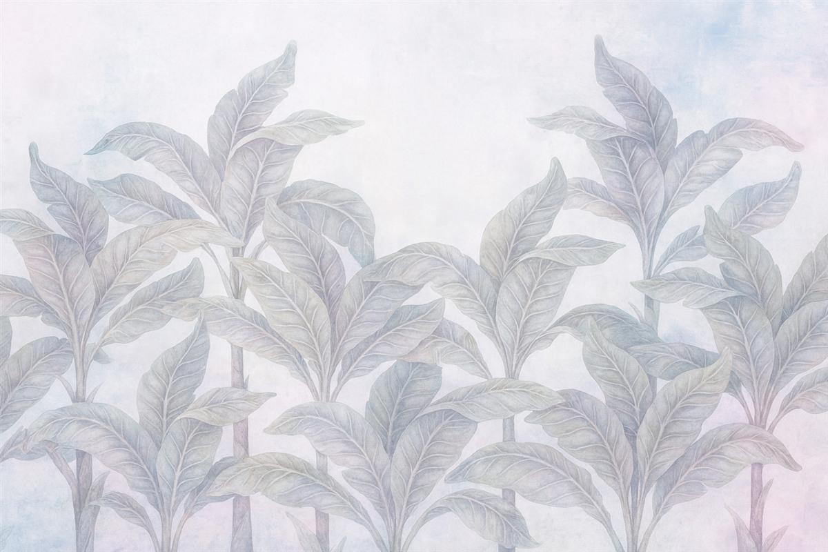 Fototapeta palmy w stylu retro z teksturą