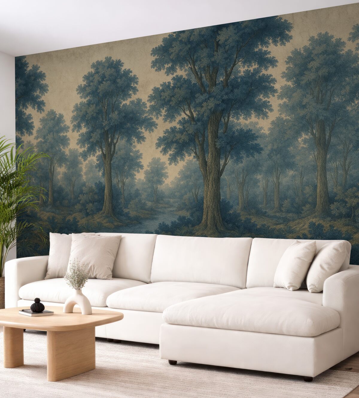 Fototapeta Wsp współczesny wizerunek lasu w stylu grunge.