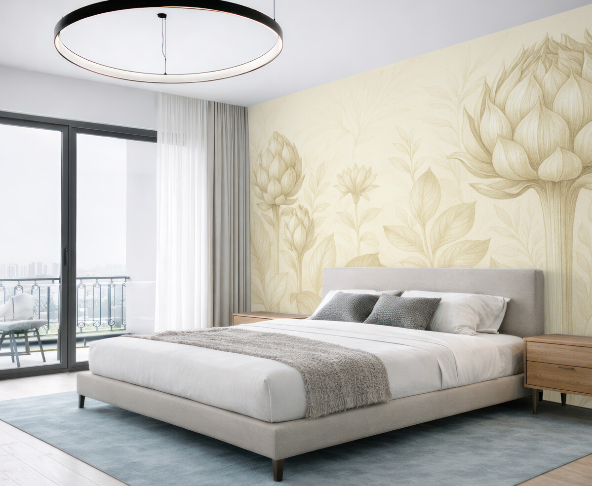 Fototapeta Subtelny bukiet różnych kwiatów.