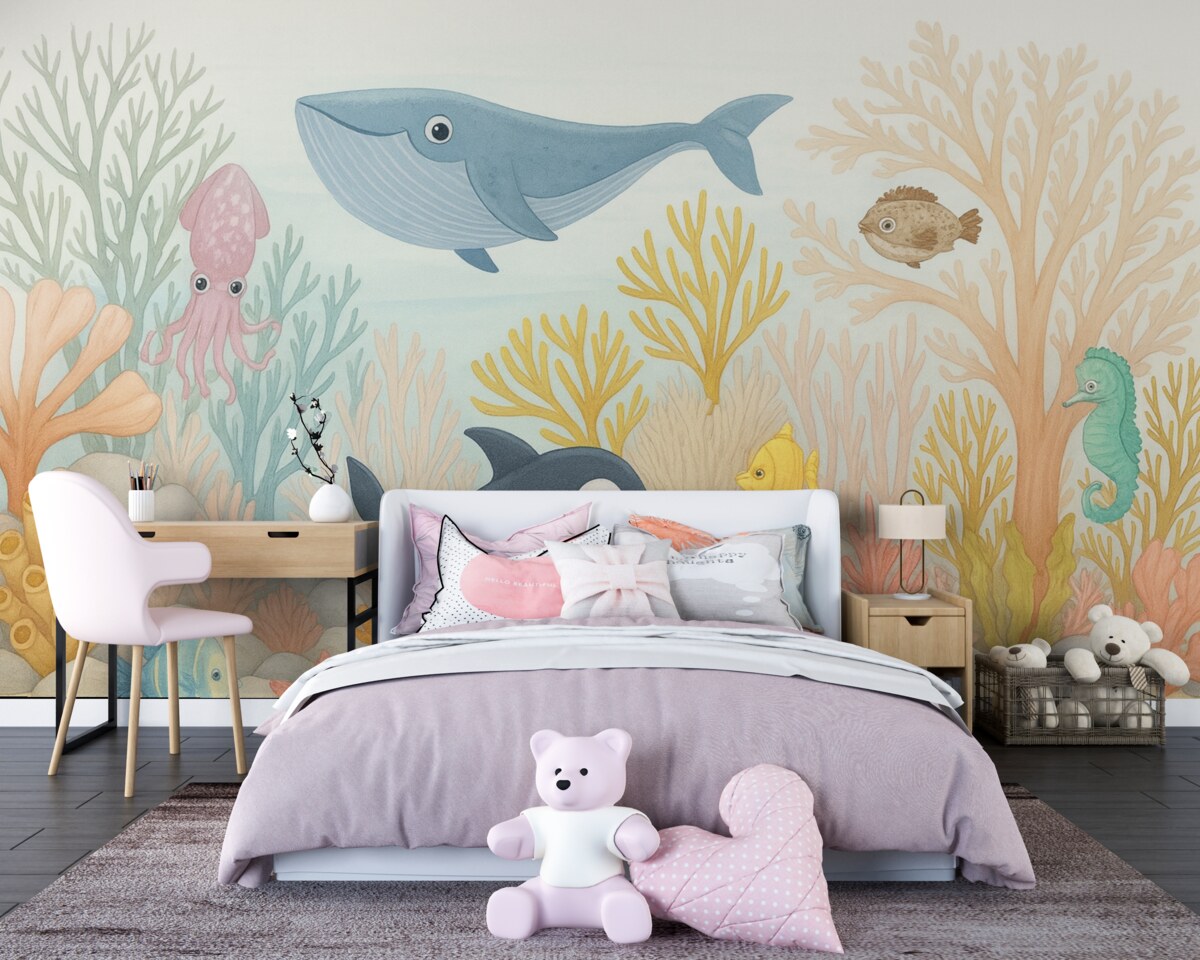 Fototapeta Wodnym mieszkańcom oceanów.