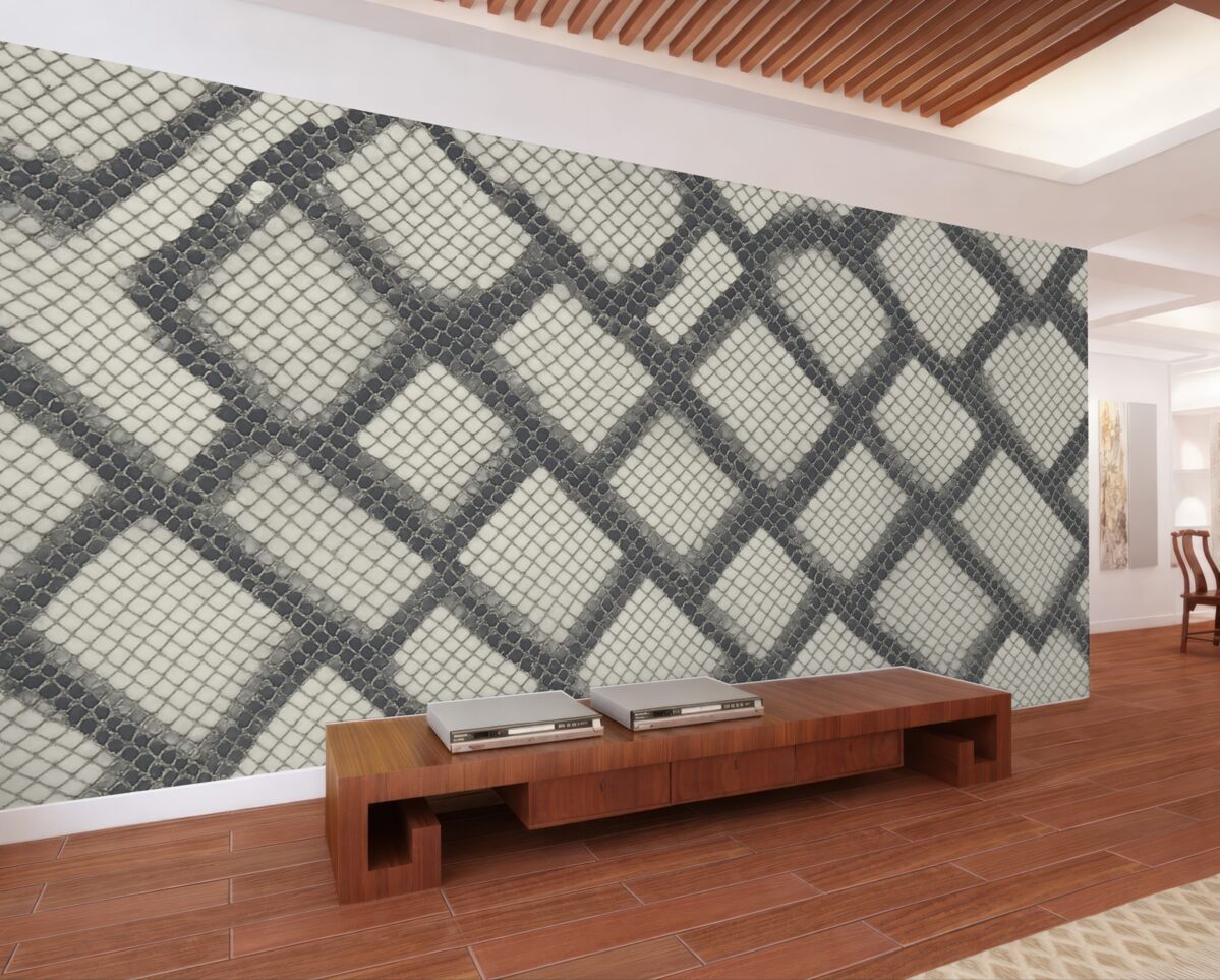 Fototapeta Imitacja skóry węża pokryta farbą.