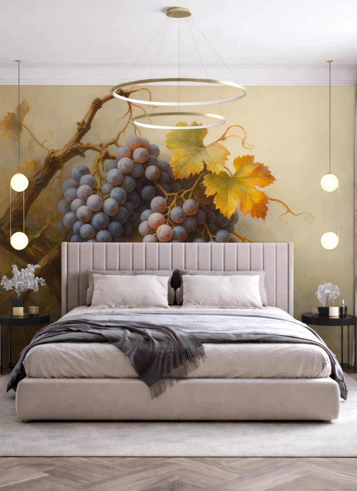 Fototapeta Oto zmieniona wersja: Grono winne.