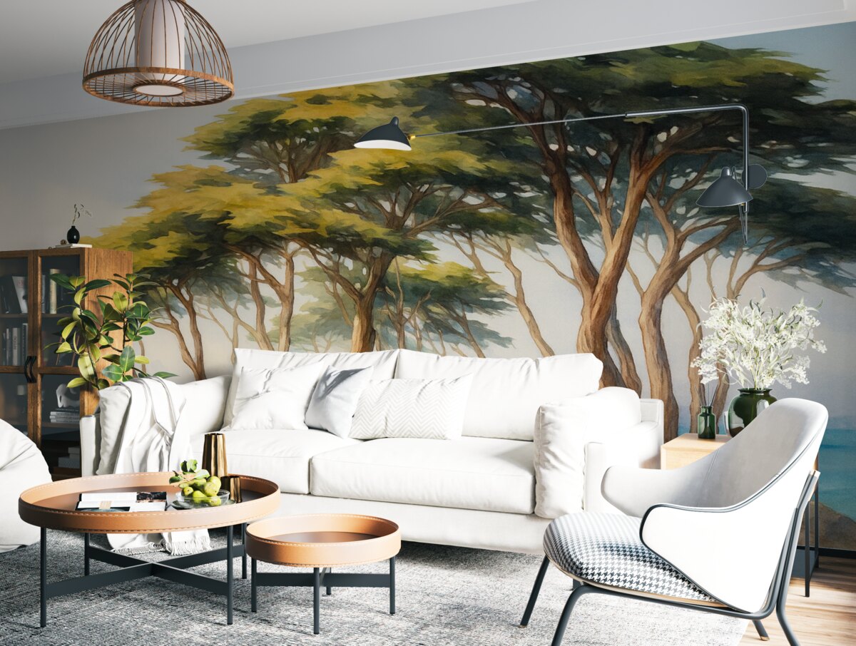 Fototapeta Roślinność przy plaży