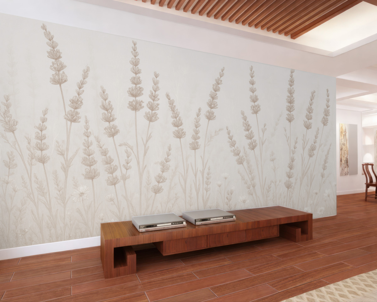 Fototapeta Naturalne zioła w delikatnych odcieniach.