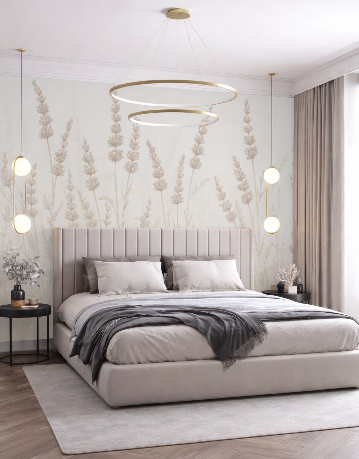 Fototapeta Naturalne zioła w delikatnych odcieniach.