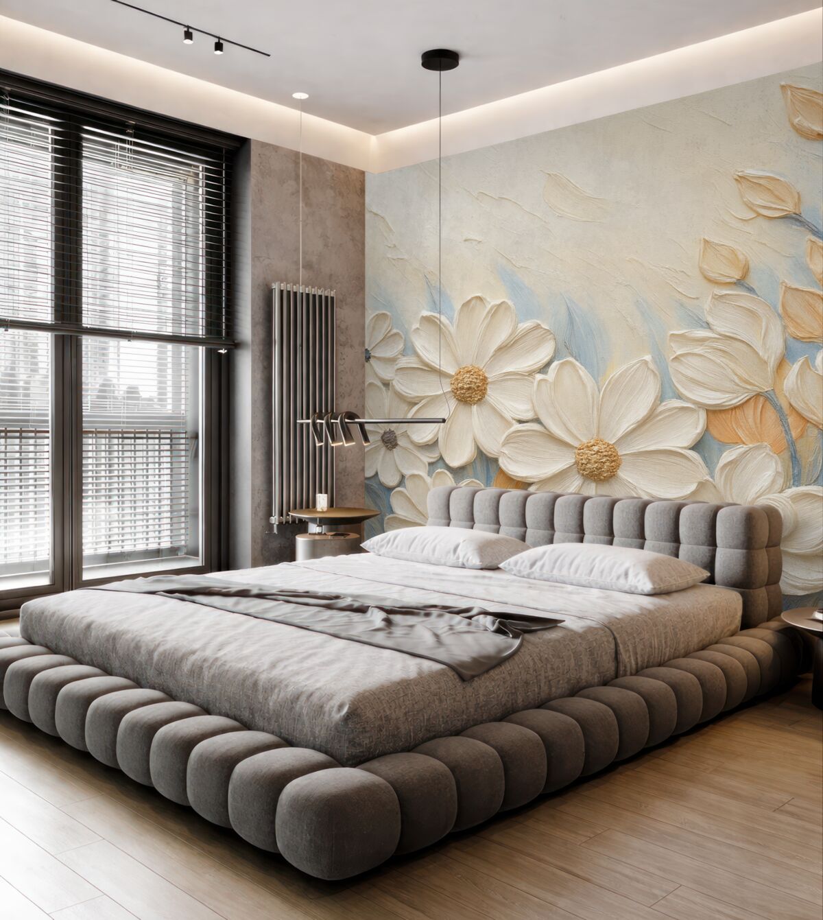 Fototapeta Obraz naśladujący kwiaty.