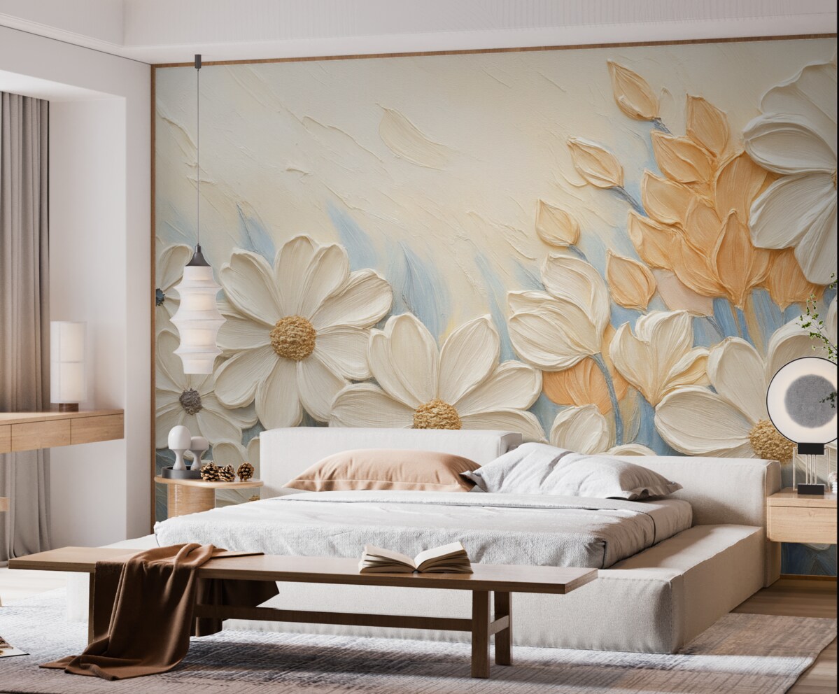 Fototapeta Obraz naśladujący kwiaty.