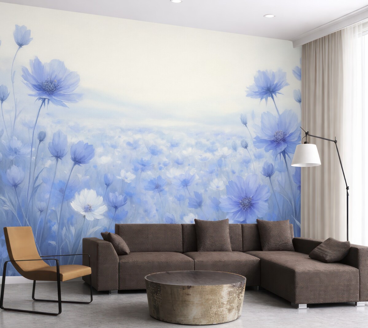 Fototapeta Obraz naśladujący dzikie rośliny.