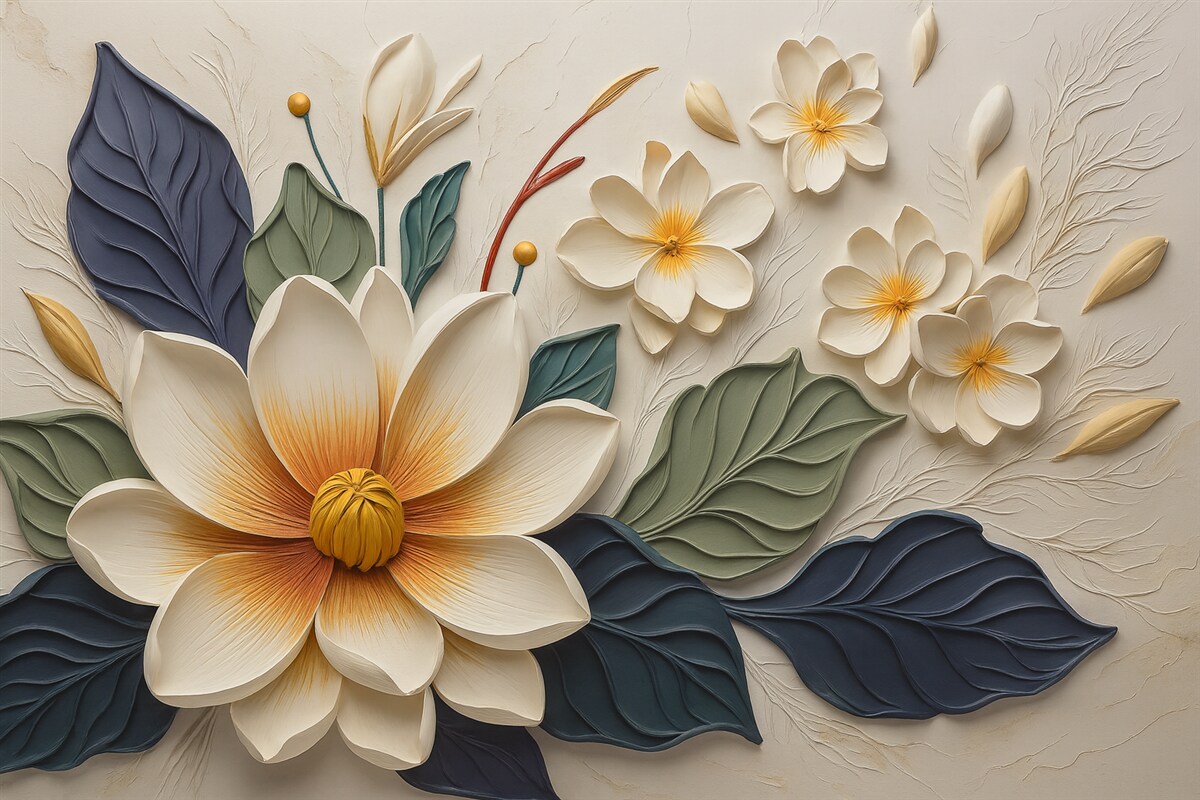 Fototapeta Rośliny ozdobne.