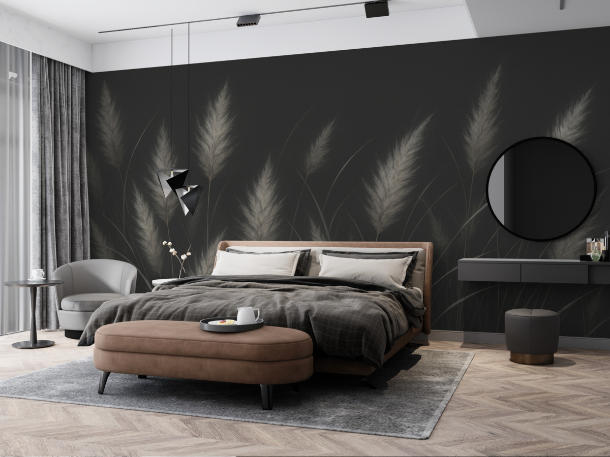 Fototapeta Cienie trzcin.