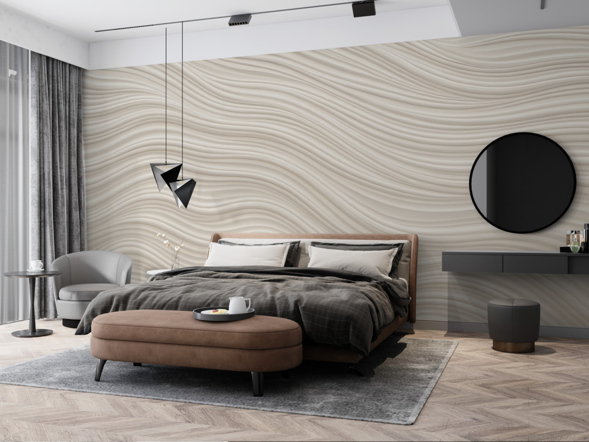 Fototapeta Fale objętościowe.