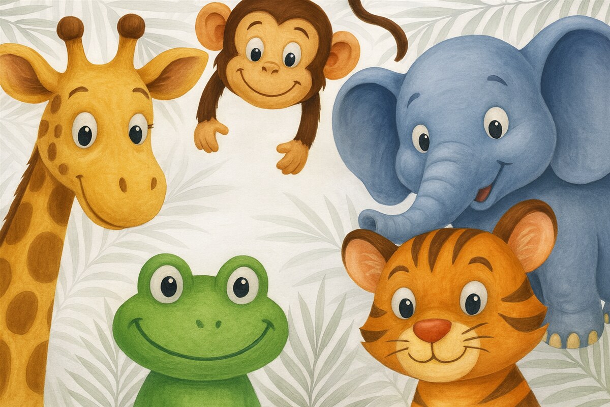 Fototapeta Urocze stworzenia.