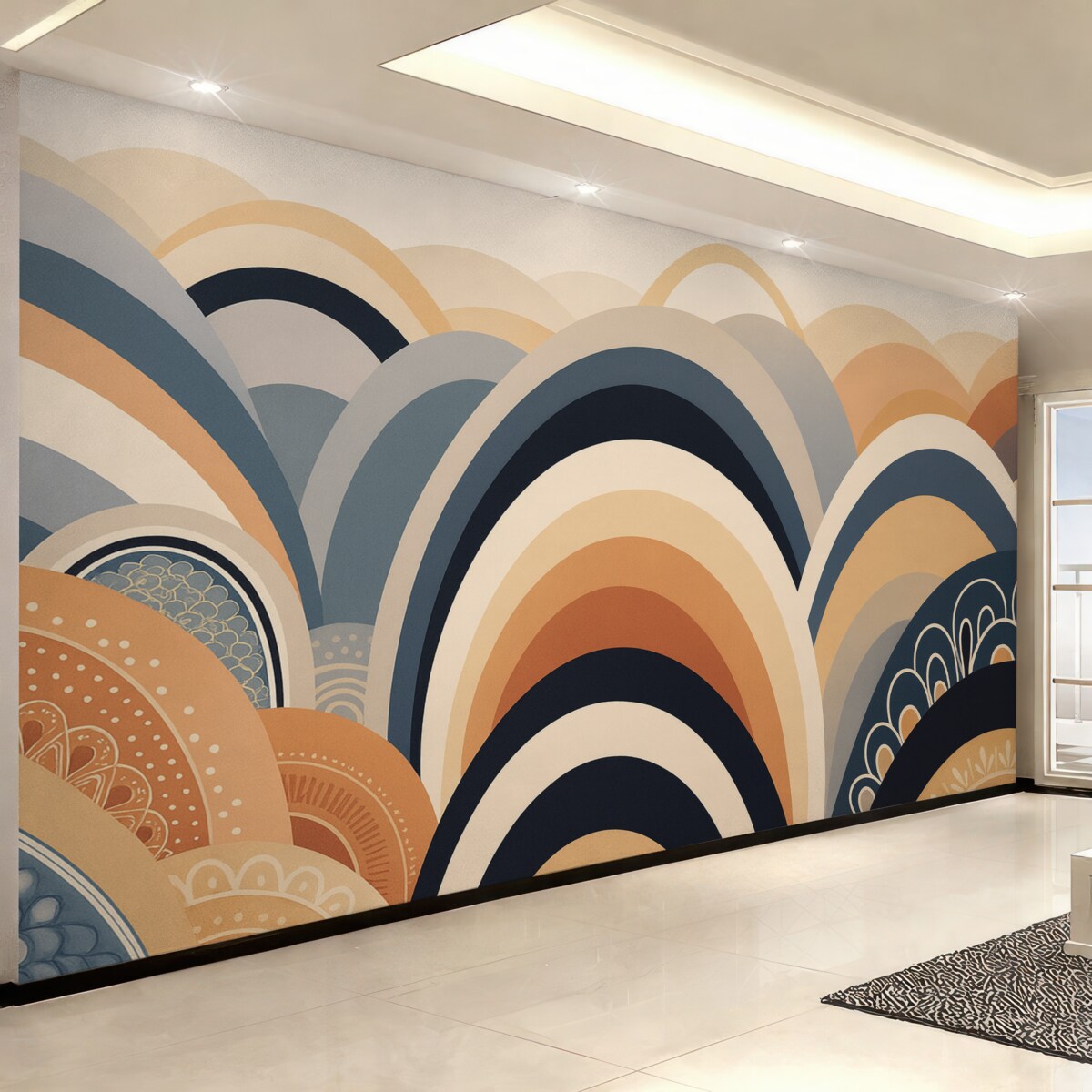 Fototapeta Abstrakcyjne łuki.