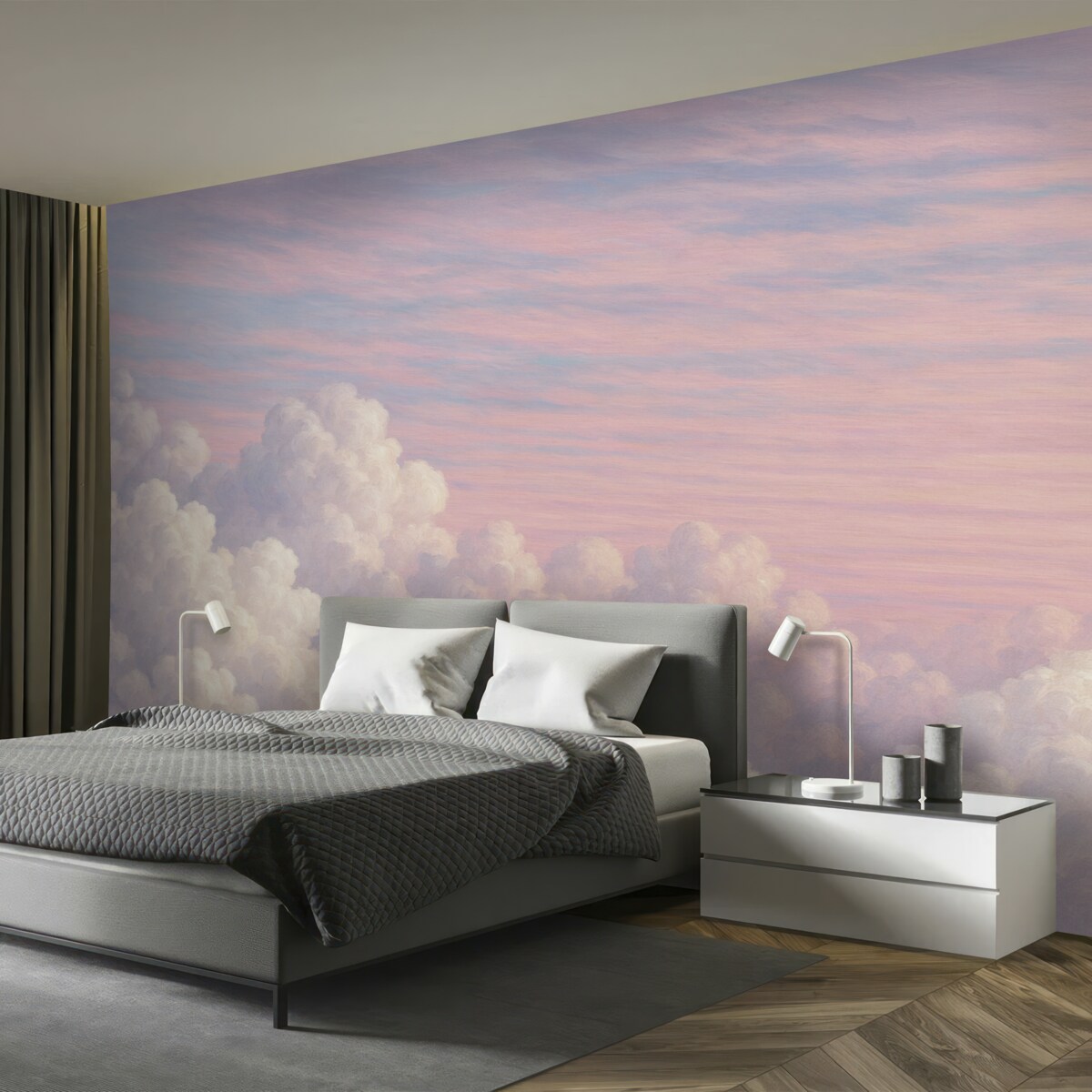 Fototapeta waniliowe niebo można by określić jako niebieską barwę wanilii.