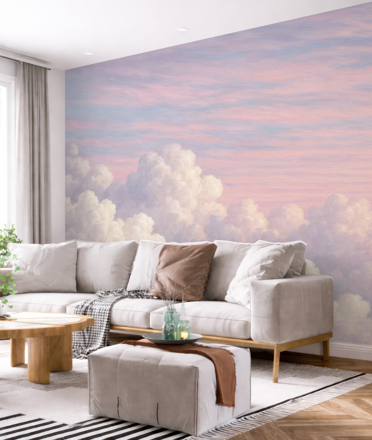 Fototapeta waniliowe niebo można by określić jako niebieską barwę wanilii.