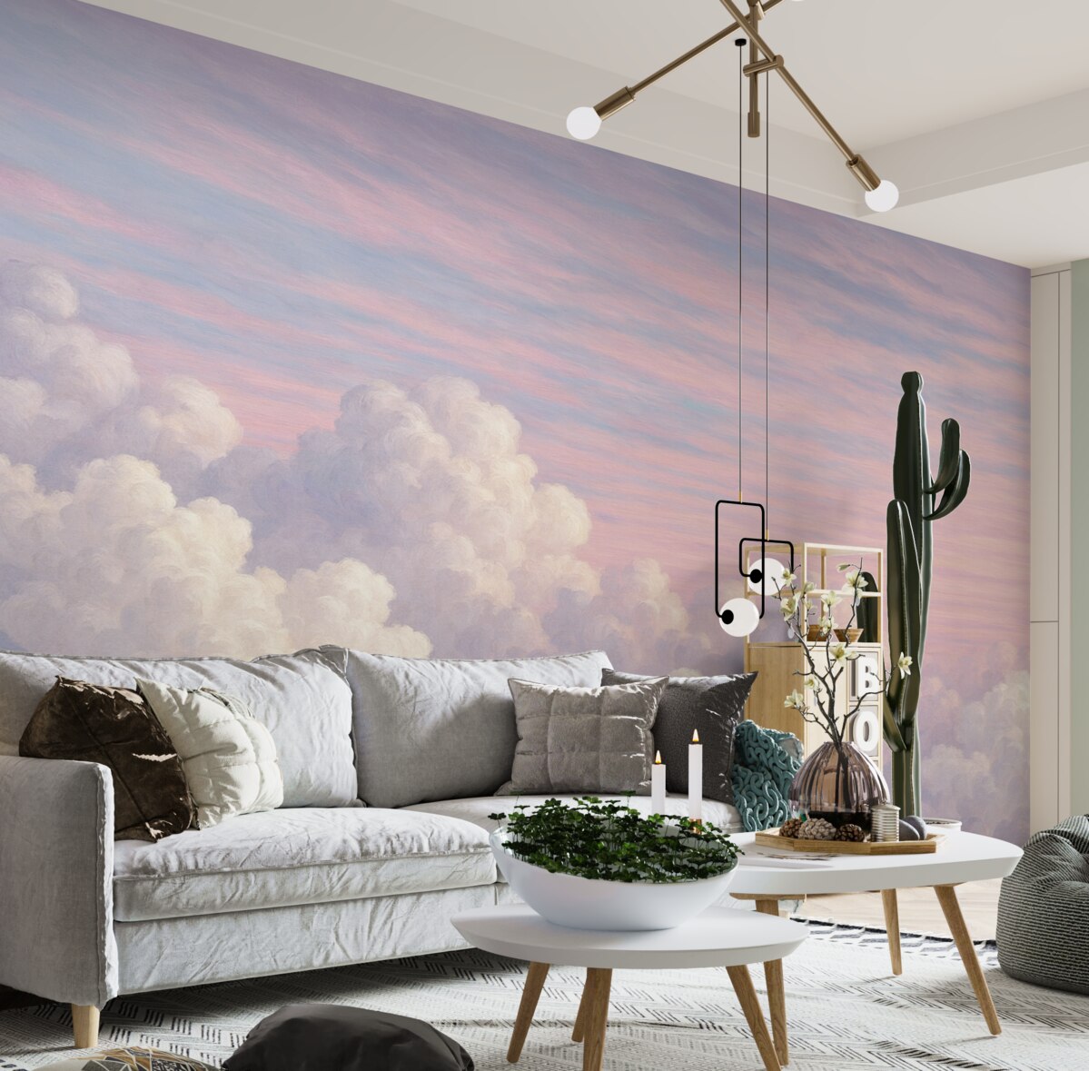 Fototapeta waniliowe niebo można by określić jako niebieską barwę wanilii.