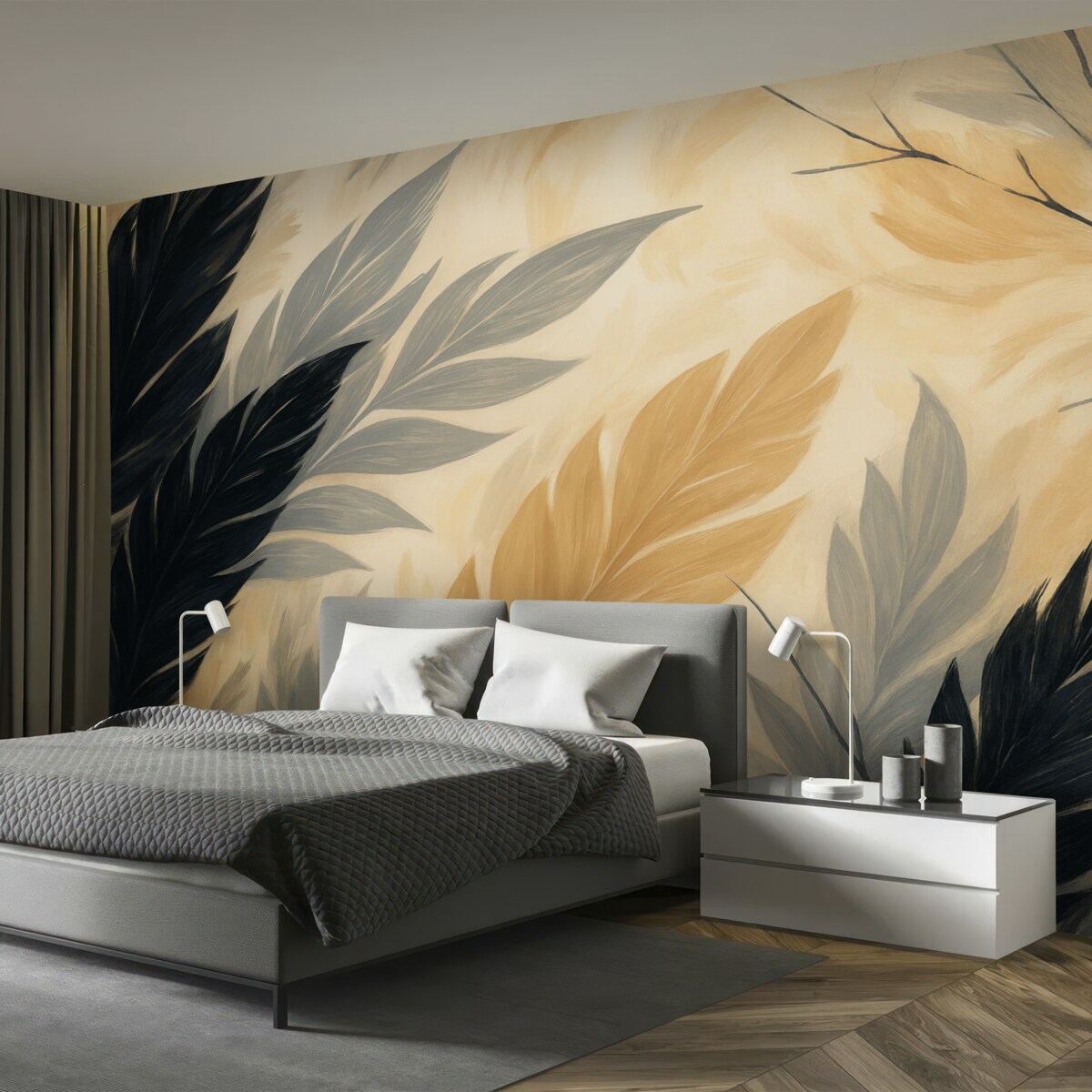 Fototapeta Abstrakcyjne, wielobarwne pióra.