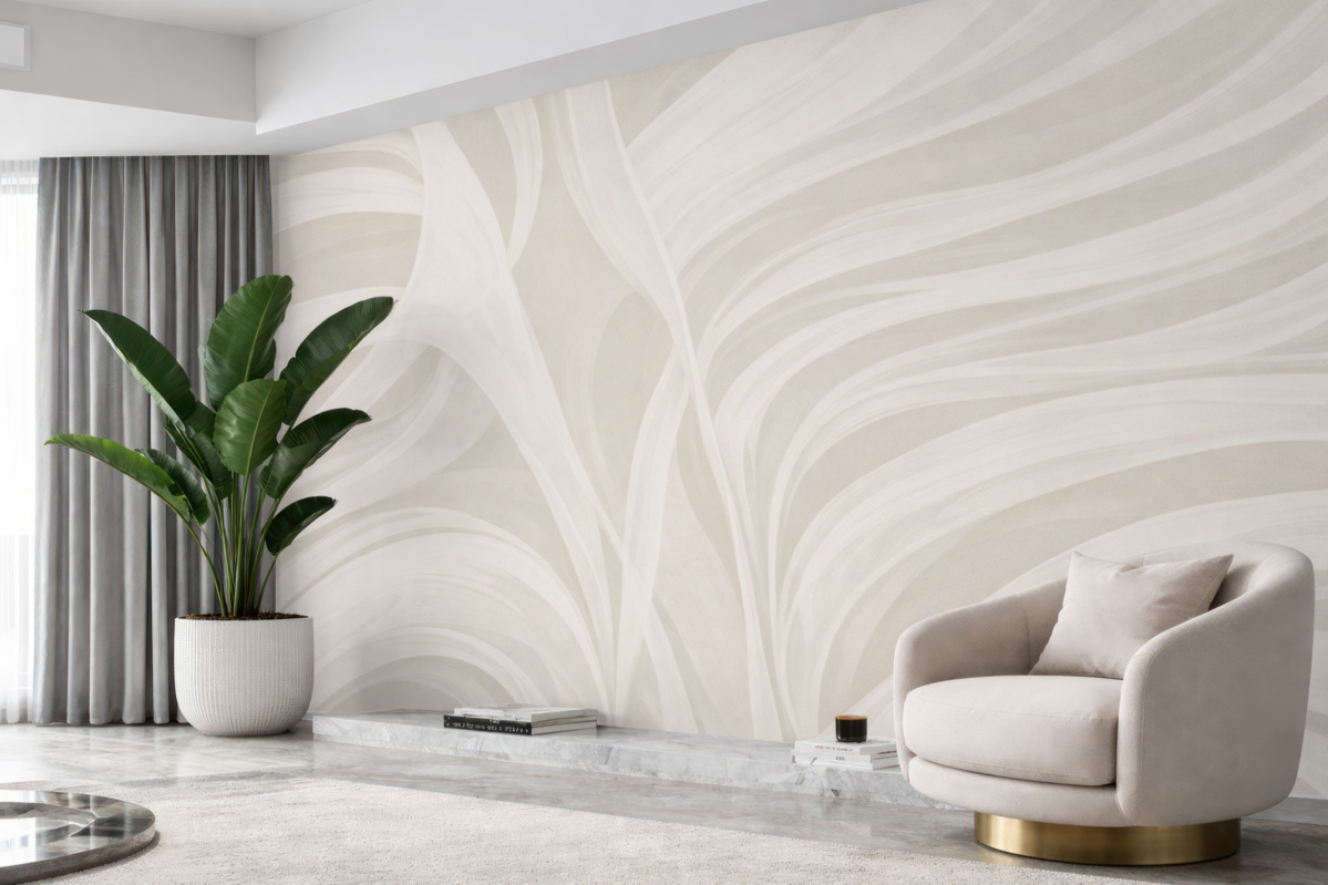 Fototapeta Gładkie kontury.