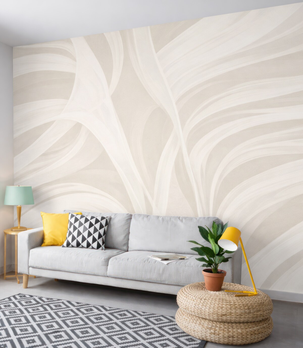 Fototapeta Gładkie kontury.