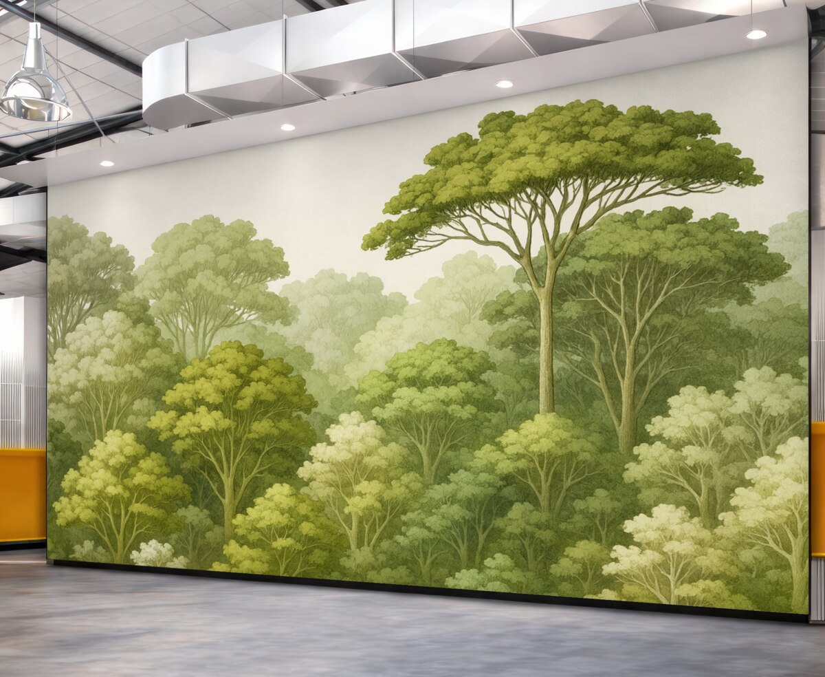 Fototapeta Korony drzewne.