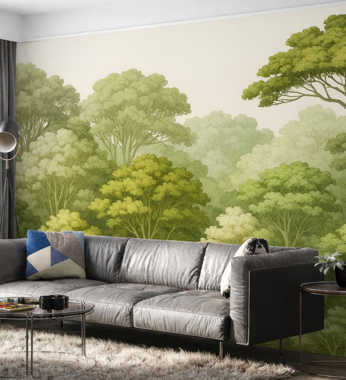 Fototapeta Korony drzewne.