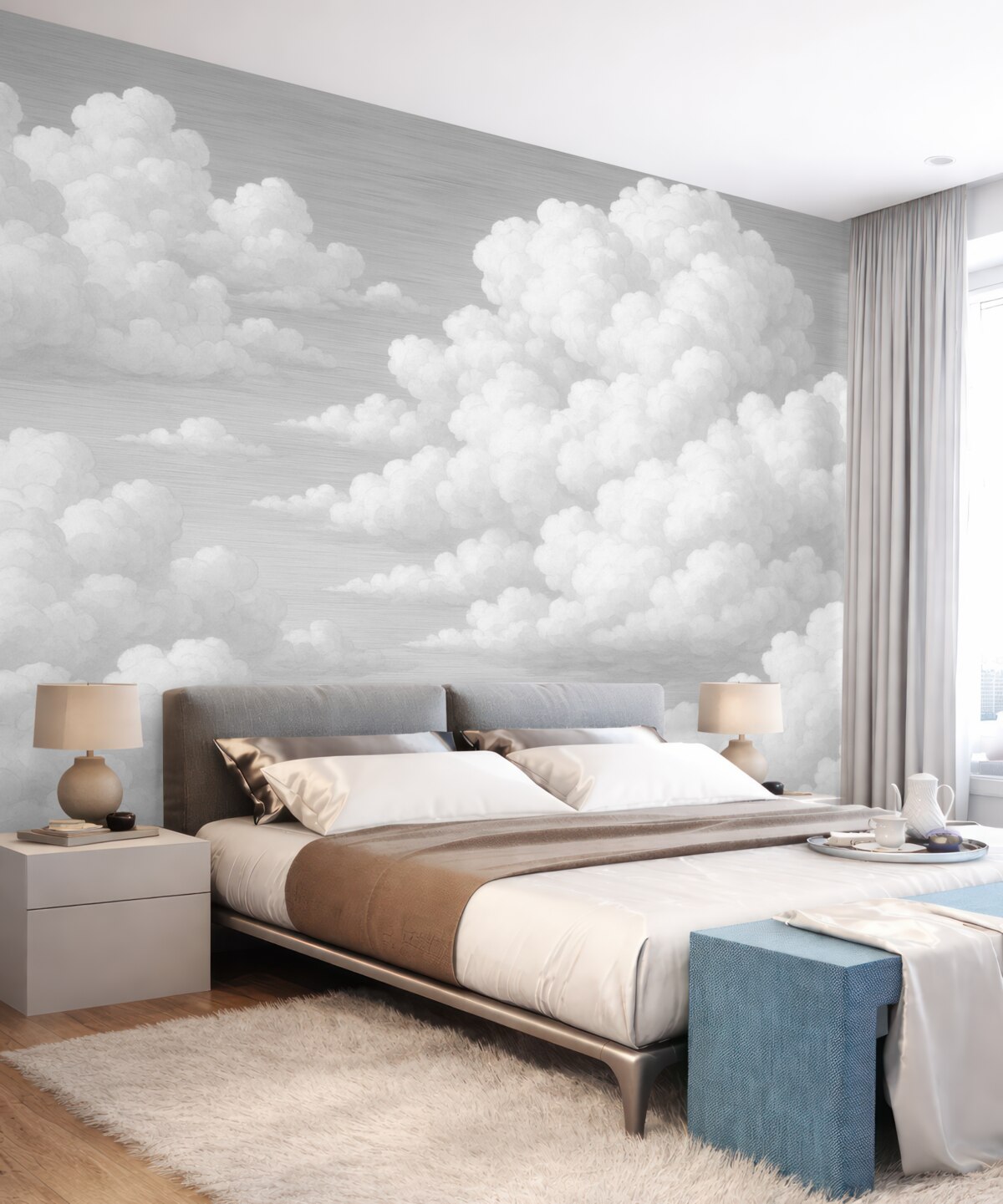 Fototapeta Smutne chmury.