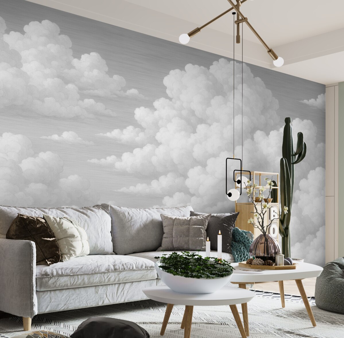 Fototapeta Smutne chmury.