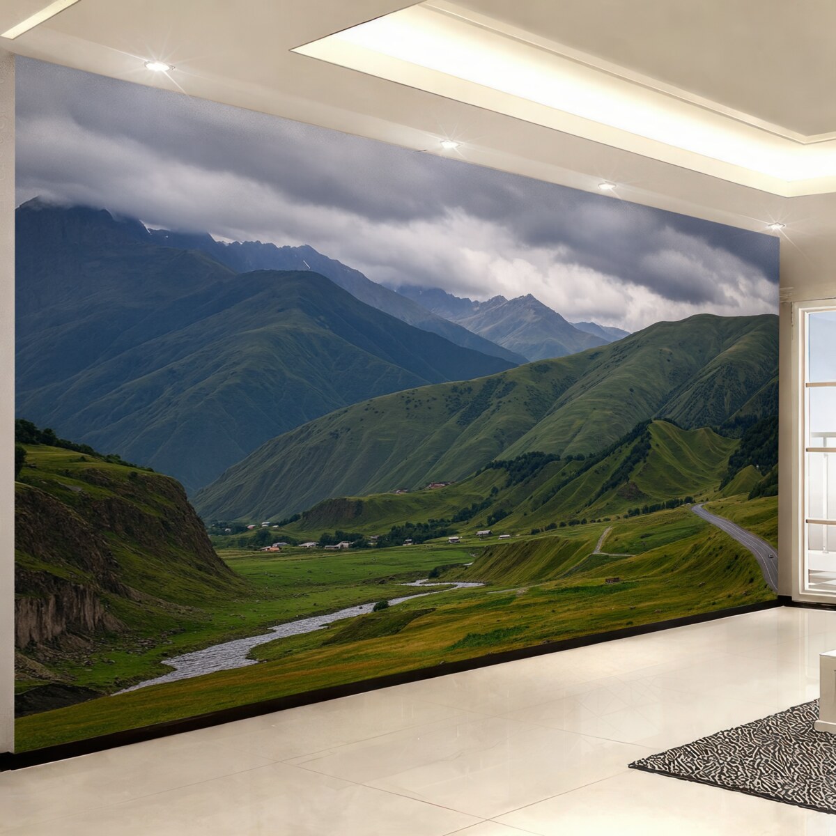 Fototapeta Gruzja to pejzaże, szczyty, wyprawy, autentyzm.